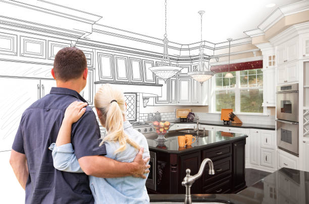 Professional Kitchen Island Installation technician working in Cookstown, NJ
